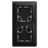 Busch-Jaeger 1712 F-915 Busch-balance SI Opbouwbehuizing Vlak 2-voudig Zwart mat