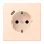 Jung LC 1520-18C 228 Wandcontactdoos met randaarde 16A 250V en USB-laadcontactdoos 1x type C rose pâle (32091)