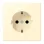 Jung LC 1520 201 Wandcontactdoos met randaarde 16A 250V LS 990 blanc (32001) 