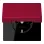 Jung LC 1520 NBFKL 229 Wandcontactdoos met randaarde 16A 250V klapdeksel LS 990 rouge carmin (32100)