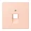 Jung LC 969-1 UA 234 Afdekking voor IAE/UAE-aansluitdozen 1 x 8-pole LS 990 l’ocre rouge clair (32112)
