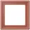 Jung LC 981 236 Afdekraam 1-voudig LS 990 terre sienne brique (32121)