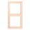 Jung LC 982 228 Afdekraam 2-voudig LS 990 rose pâle (32091)