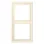 Jung LC 982 245 Afdekraam 2-voudig LS 990 blanc ivoire (4320B)
