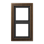 Jung MED 2982 AT LS Design Afdekraam 2-voudig Messing antiek
