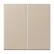 Jung LC 1702 243 LB Management taster 2-voudig LS 990 ombre naturelle claire (32142)