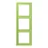Jung LC 983 221 Afdekraam 3-voudig LS 990 vert clair (32052) 