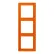 JungLC 983 224 Afdekraam 3-voudig LS 990 orange (32080) 